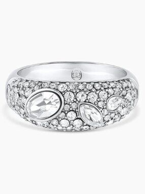 Gorjana NWT Women's Silver Vintage Inspired KINGSTON Cocktail Ring, Size 8